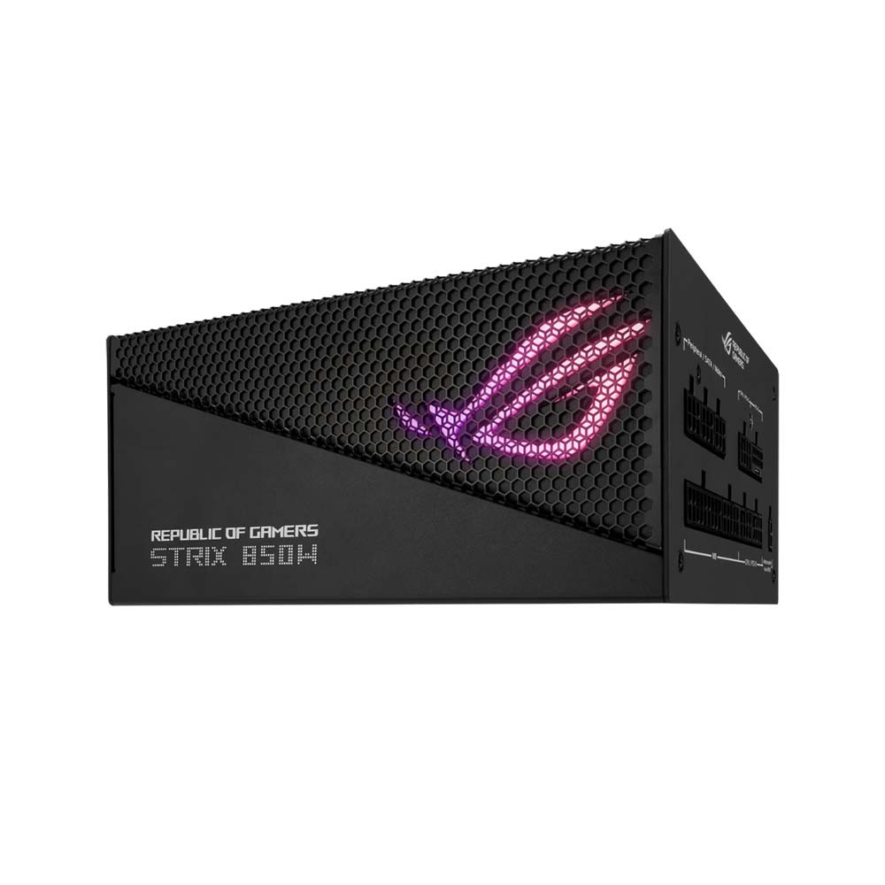 Nguồn ASUS ROG STRIX AURA GAMING PCIE 5.0 850W 80 Plus Gold Full Modular - Ảnh 6