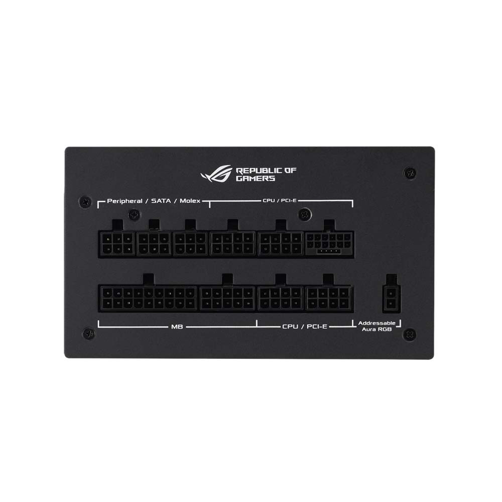 Nguồn ASUS ROG STRIX AURA GAMING PCIE 5.0 850W 80 Plus Gold Full Modular - Ảnh 2