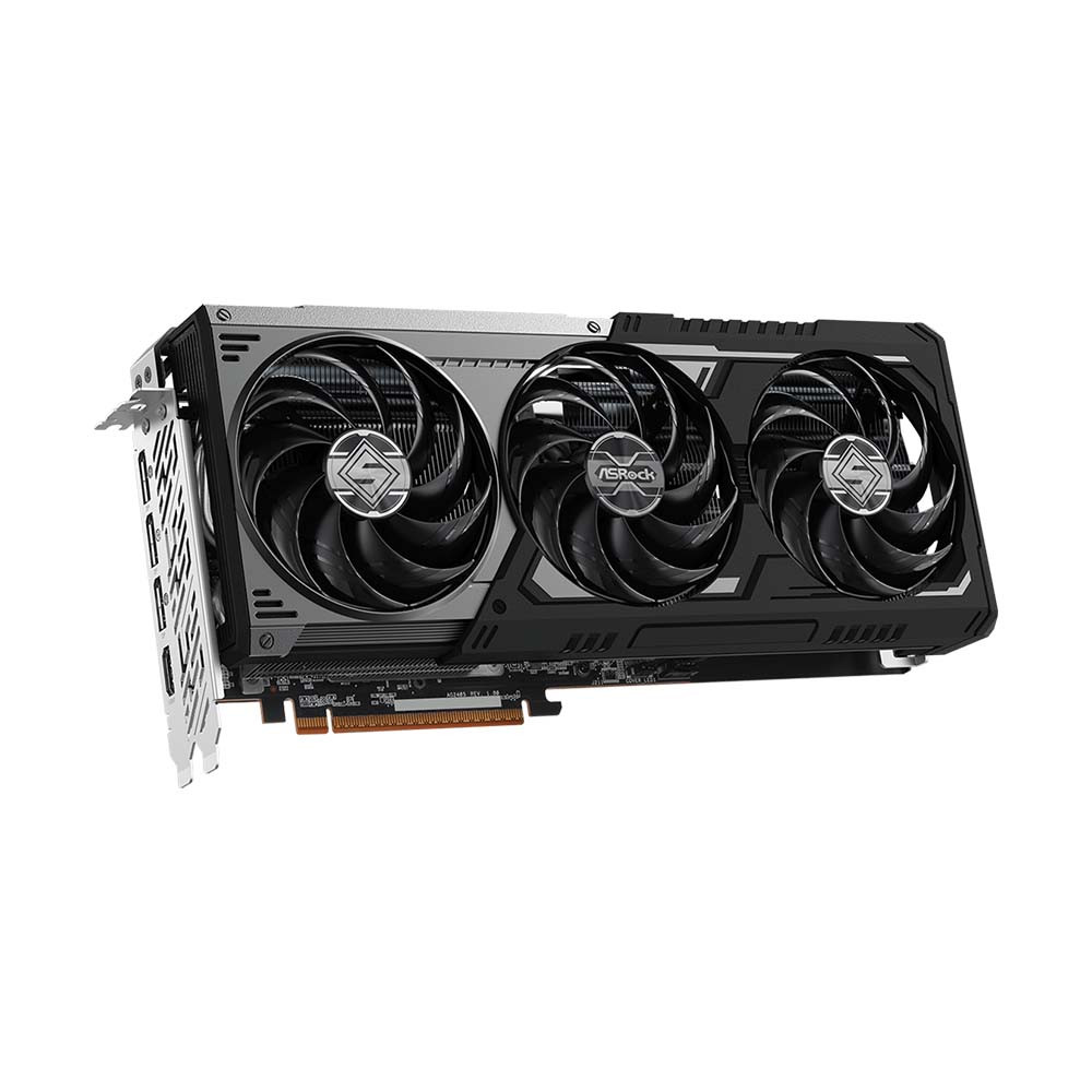 Card Màn Hình ASRock RX 9070 XT Steel Legend Dark 16GB | TLCshop - Ảnh 4