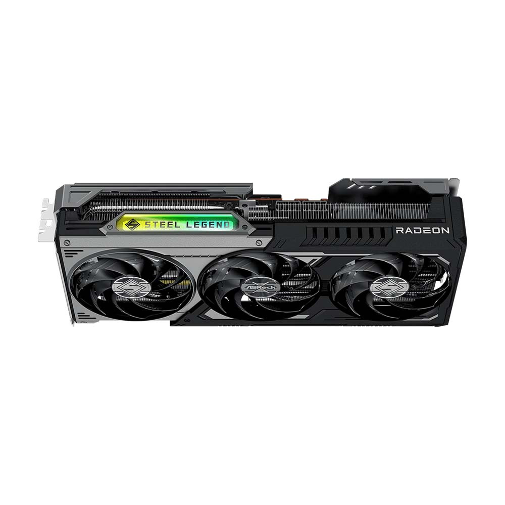 Card Màn Hình ASRock RX 9070 XT Steel Legend Dark 16GB | TLCshop - Ảnh 3