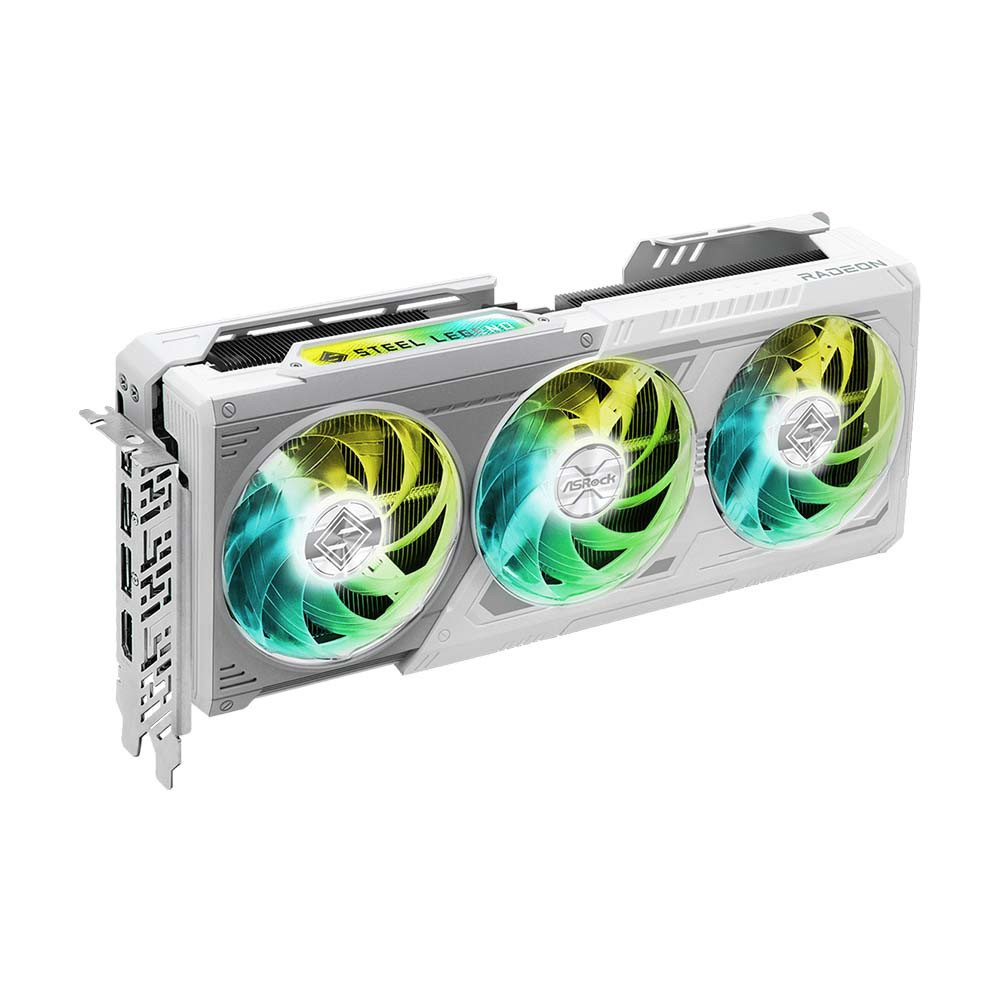 Card Màn Hình Asrock AMD Radeon RX 9070 Steel Legend 16GB (RX9070 SL 16G) - Ảnh 3