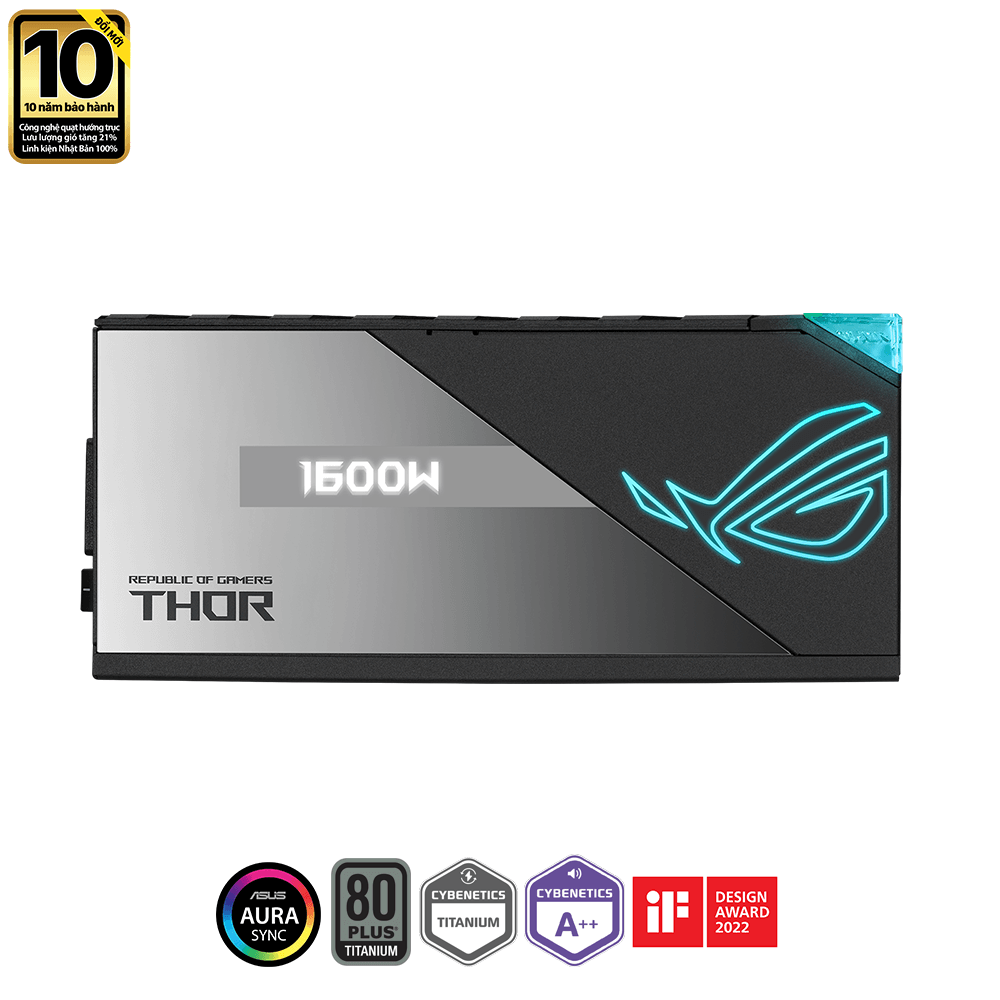 Nguồn Asus ROG Thor 1600T - 80 Plus Titanium - Ảnh 2