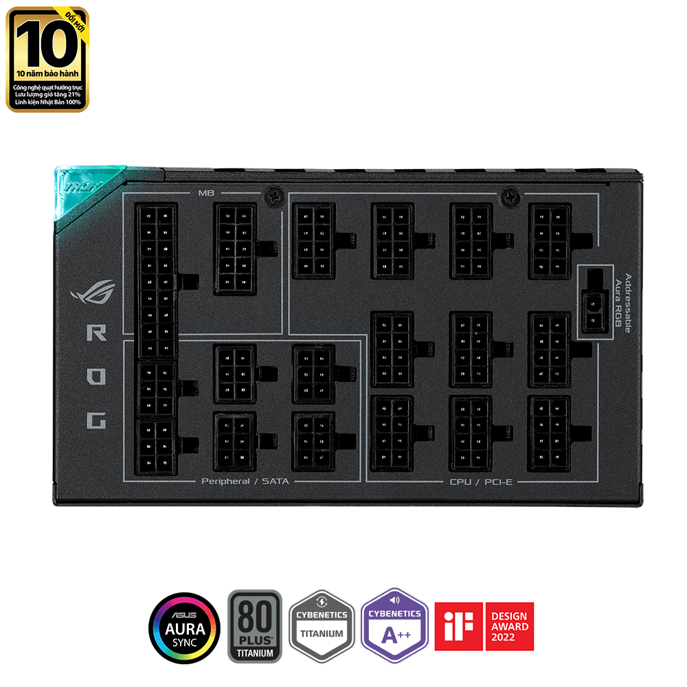Nguồn Asus ROG Thor 1600T - 80 Plus Titanium - Ảnh 7